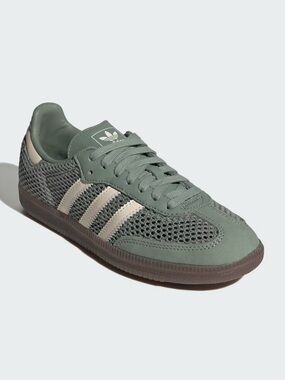adidas Samba OG W Silver Green / Wonder White / Gold Metallic
